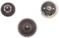 Set of gears, flat teeth, high speed, 13:1, SHS