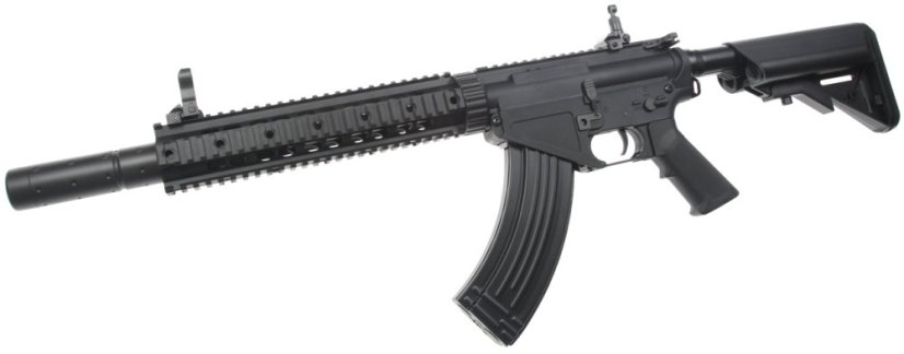 AR-47 RAS SD, nylon, mosfet, Black, Cyma Sport, CM.650