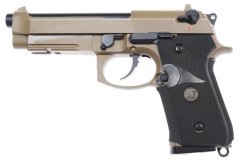 Beretta M9A1, version Navy, Tan, GBB, WE