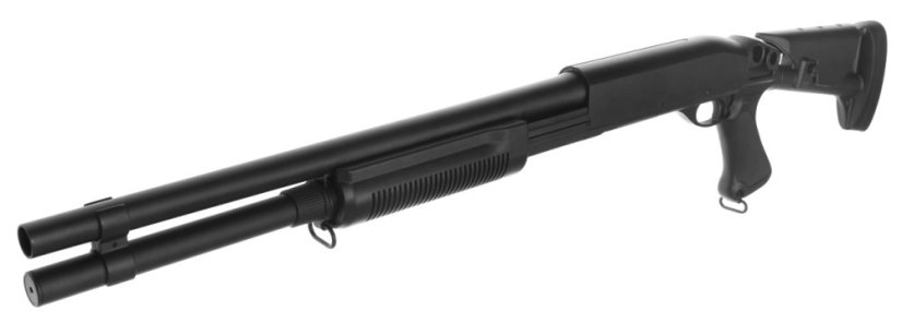M870, ABS, hosszú, taktikai válltámasz, Cyma, CM.353L