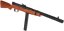 Beretta M1938, real wood, Snow Wolf, SW-08
