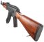AKM, totalmente de acero, madera auténtica, Cyma Platinum, CM.056M