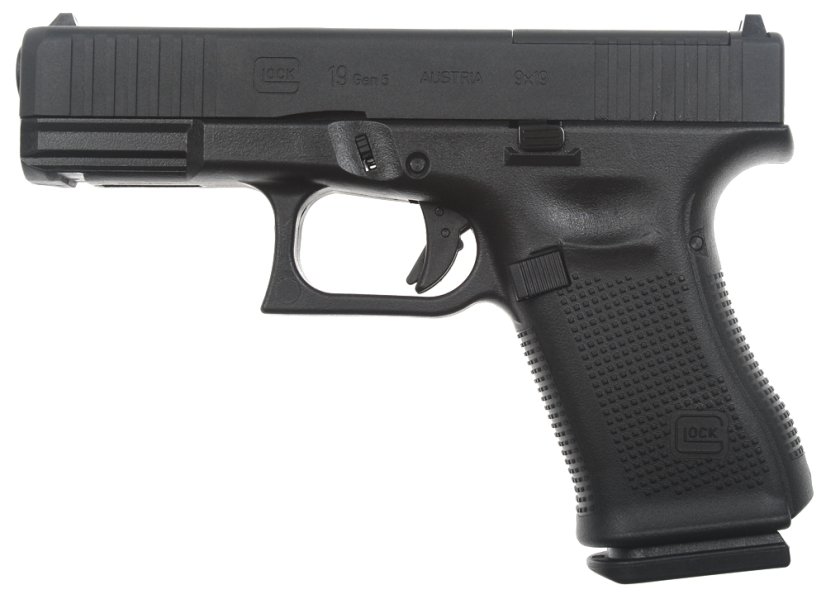Glock 19 Gen 5 FS MOS, Black, GBB, Umarex