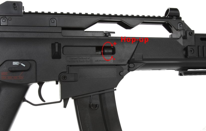 H&K G36C, sportline, ABS, black, Umarex