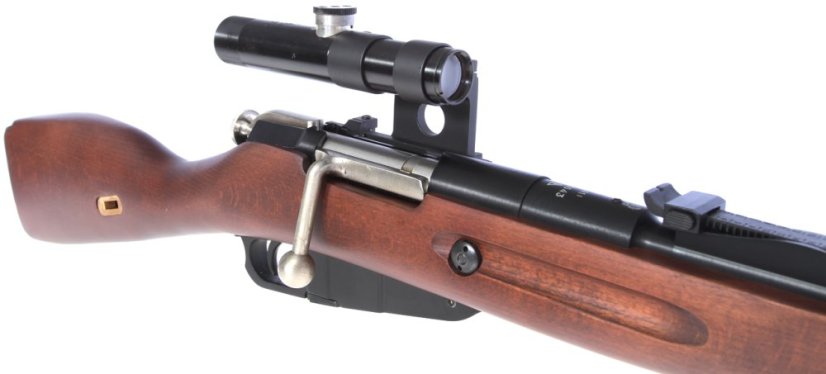 Mosin Nagant, Gas, real wood, scope, PPS, G-3