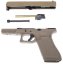 Glock 17, cadre 5e génération, beige, GBB, WE